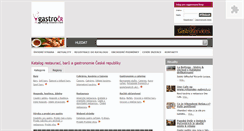 Desktop Screenshot of gastro-cr.cz
